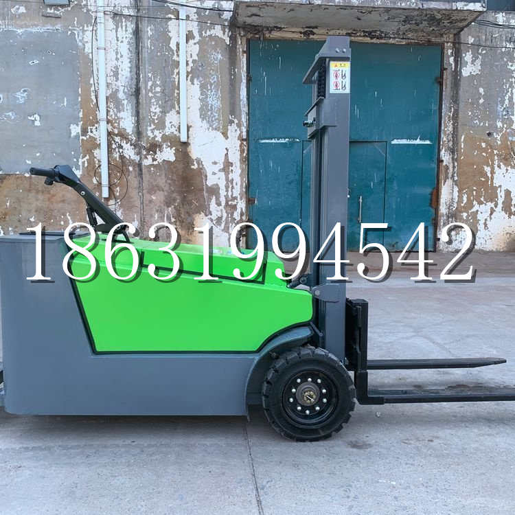 盐源县小型电动叉车1吨2吨步行站驾式电瓶堆高充电装卸车液压升降车铲车